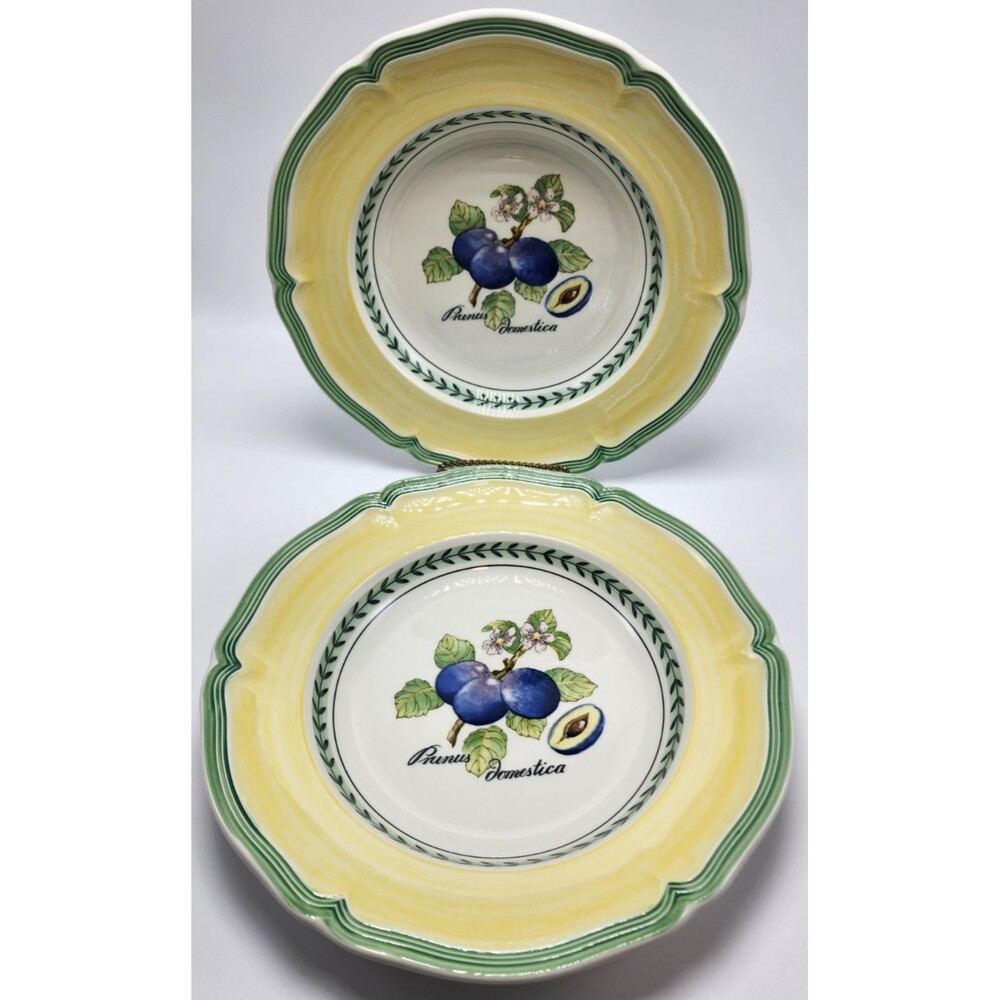 Villeroy & Boch French Garden Valence Soup/Salad/Cereal Bowl (Set of 2) READ!!!